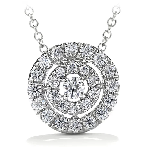 women's luxury necklaces-Hearts On Fire Captivation Pendant Necklace