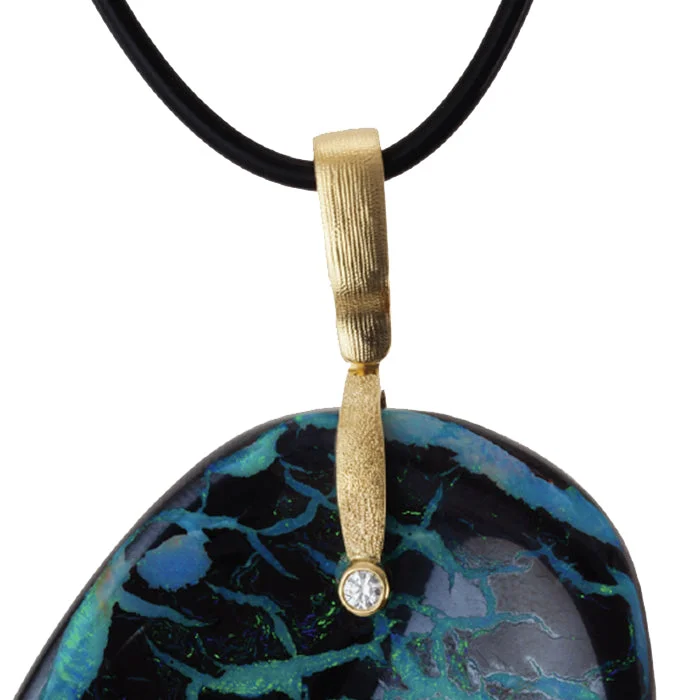 women's high-end necklaces-Alex Sepkus Sticks and Stones Pendant Bail Necklace - M-86MD