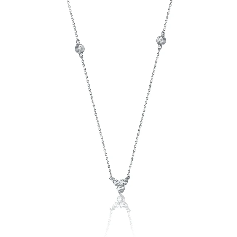 women's designer necklaces-Noémie Dainty Chain Pendant Necklace