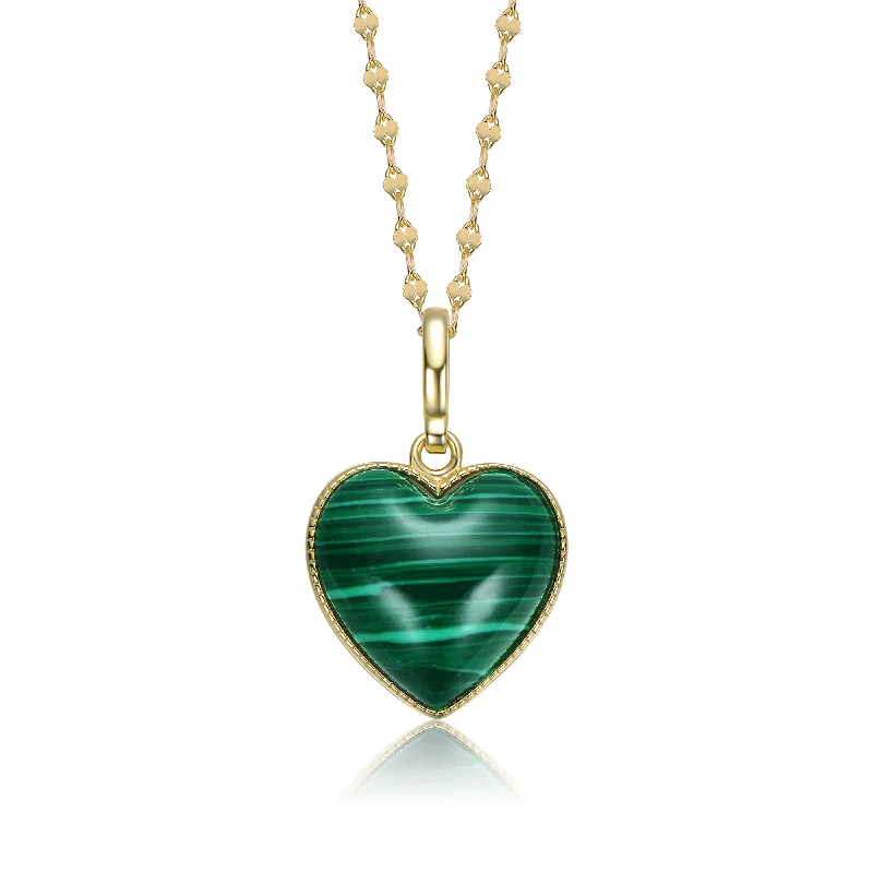 women's romantic necklaces-Noémie Boho Heart Pendant Necklace