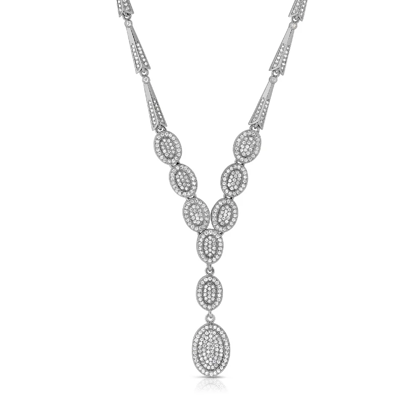 women's sterling silver necklaces-Palais Nouveau Majestic Necklace