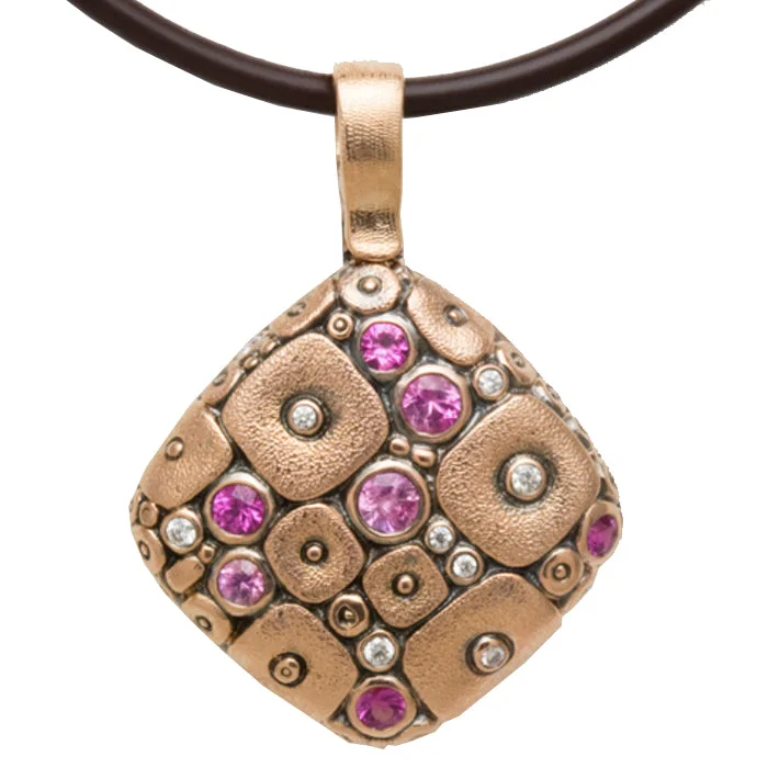 women's high-end necklaces-Alex Sepkus Soft Mosaic Pendant Necklace - M-46RS