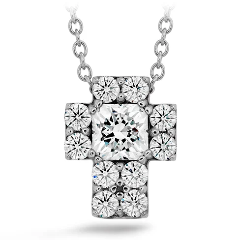 women's wedding necklaces-Hearts On Fire Copley Optima Diamond Pendant Necklace