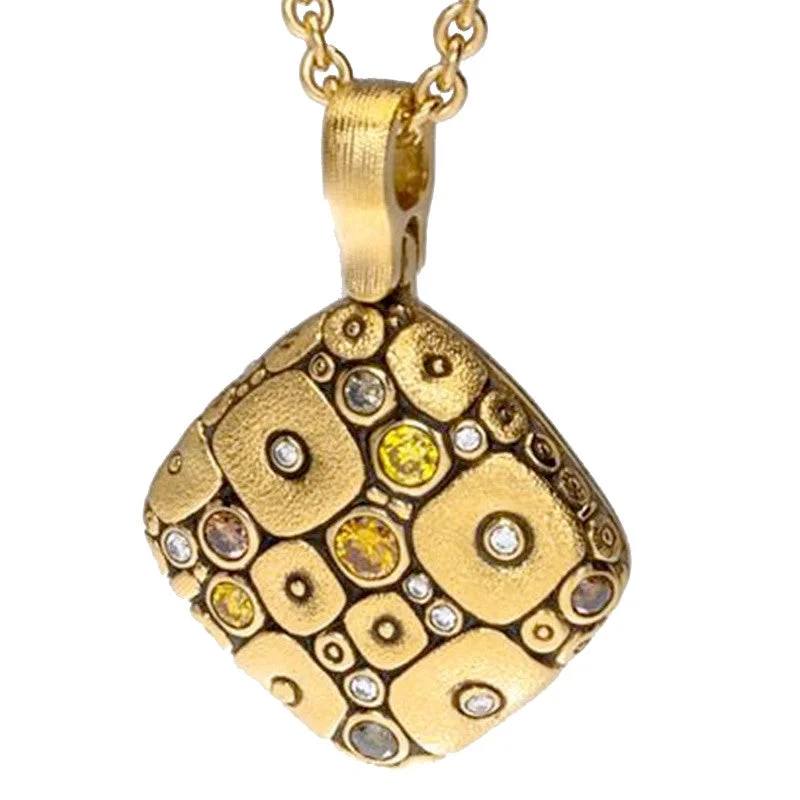 women's modern pendant necklaces-Alex Sepkus Soft Mosaic Pendant Necklace - M-46DC