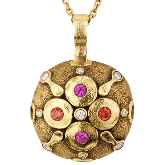 women's vintage-inspired necklaces-Alex Sepkus Spring Blossom Pendant Necklace - M-63S