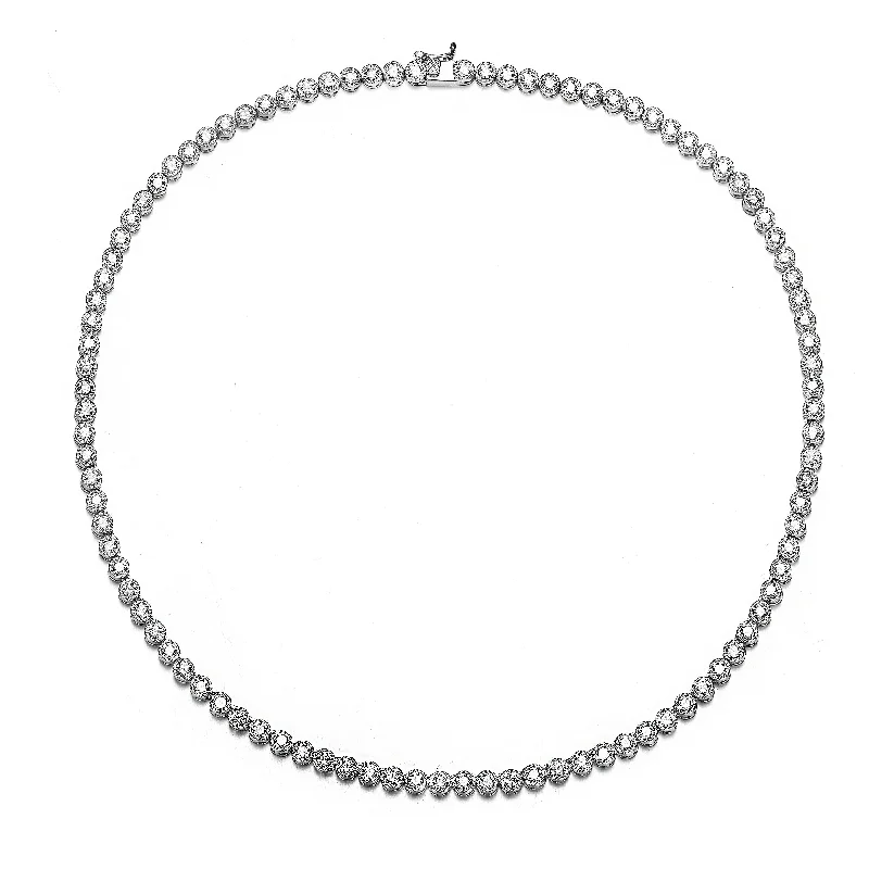 women's unique necklaces-Mille Etoiles Tennis Necklace