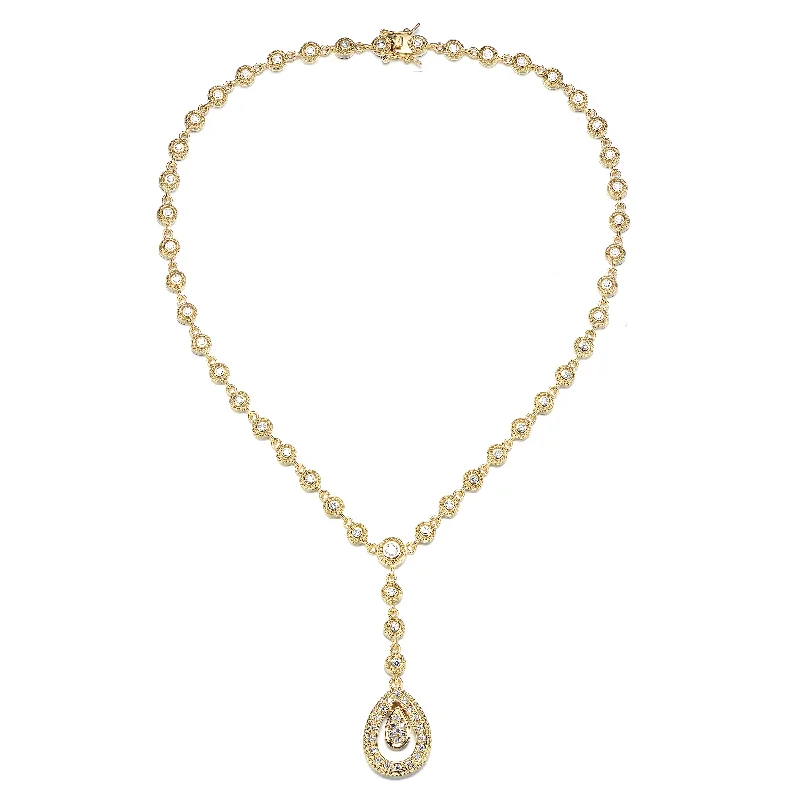 women's minimalist necklaces-Constance Palais Limited Edition Golden Necklace