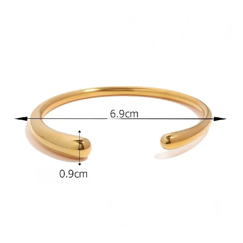 Gold Glossy Bracelet