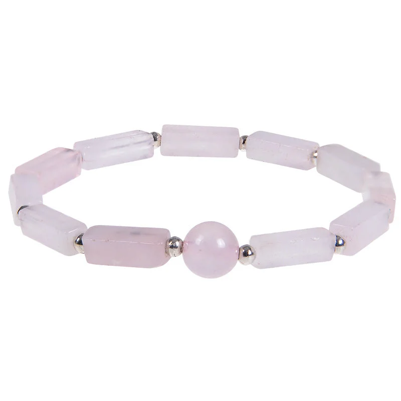 Pink crystal bracelet