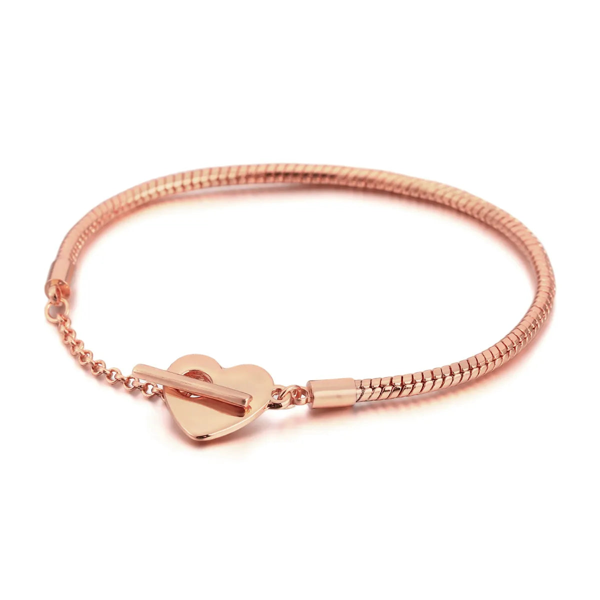 Rose Gold: Love T Buckle