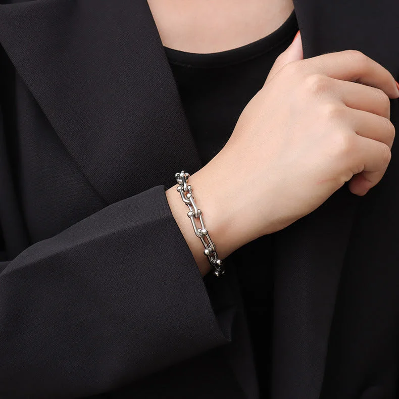 E136 Steel Bracelet 15 + 5cm