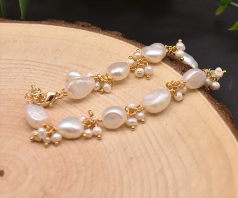 Baroque Irregular Pearl Bracelet