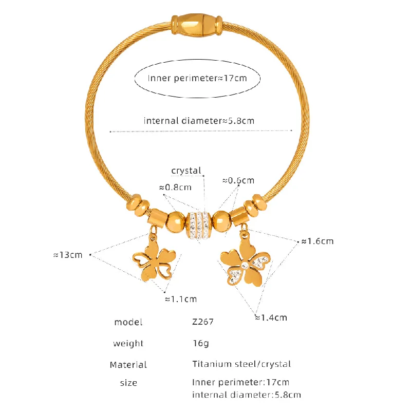 Z267-Gold Bracelet