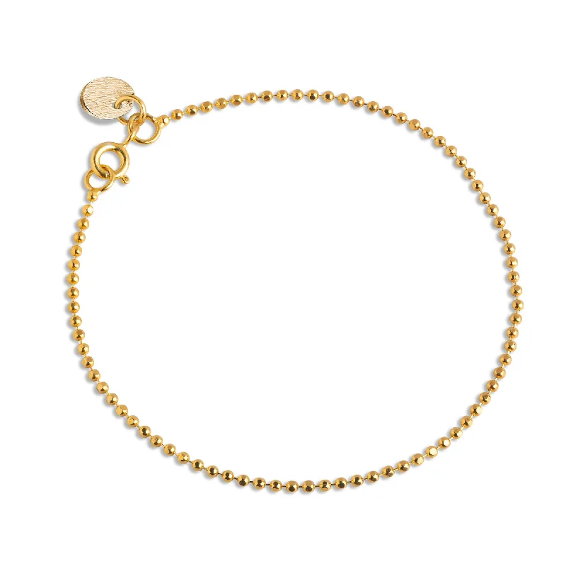 women's simple bangles-Bracelet, Ball Chain