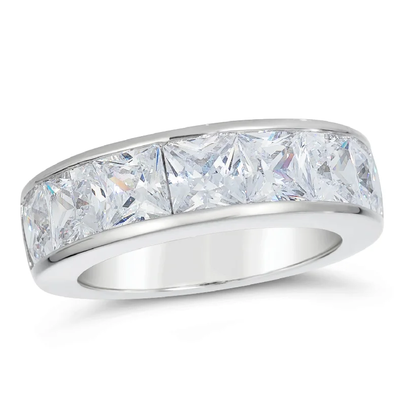 women's wedding engagement rings-Men's 2.50 Carat Fortuna Wedding Band