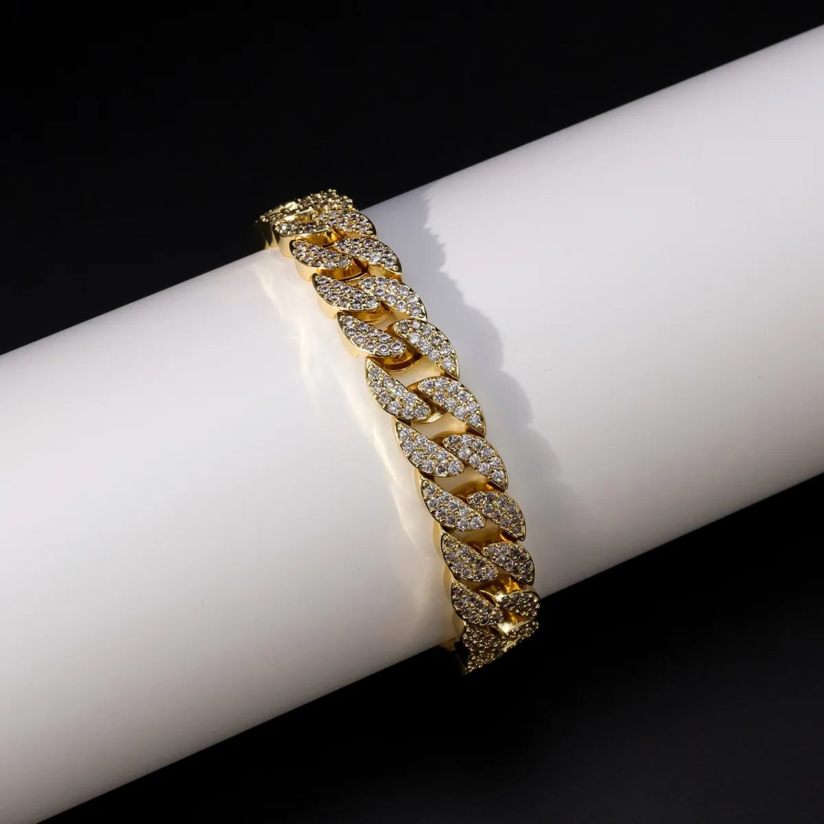 women's boho bracelets-Fashion Geometric Copper Bracelets Gold Plated Zircon Copper Bracelets 1 Piece