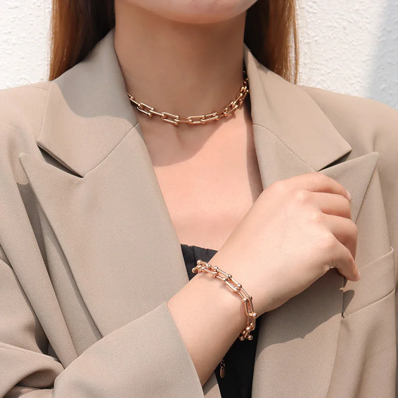 E136 Rose Gold Bracelet 15 + 5cm