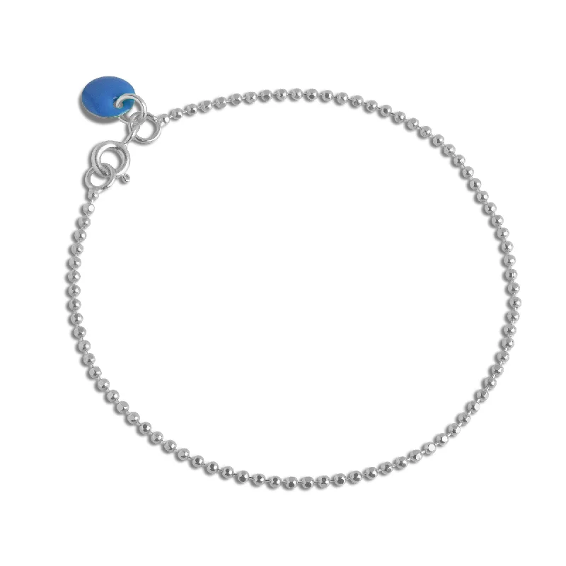 women's twisted bangles-Bracelet, Ball Chain