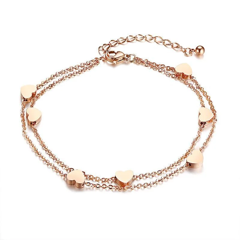 Love Heart: Rose Gold