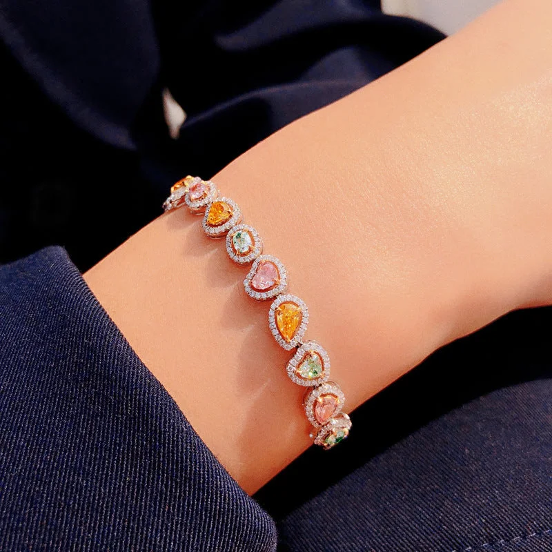 Colorful Crystals Bracelet