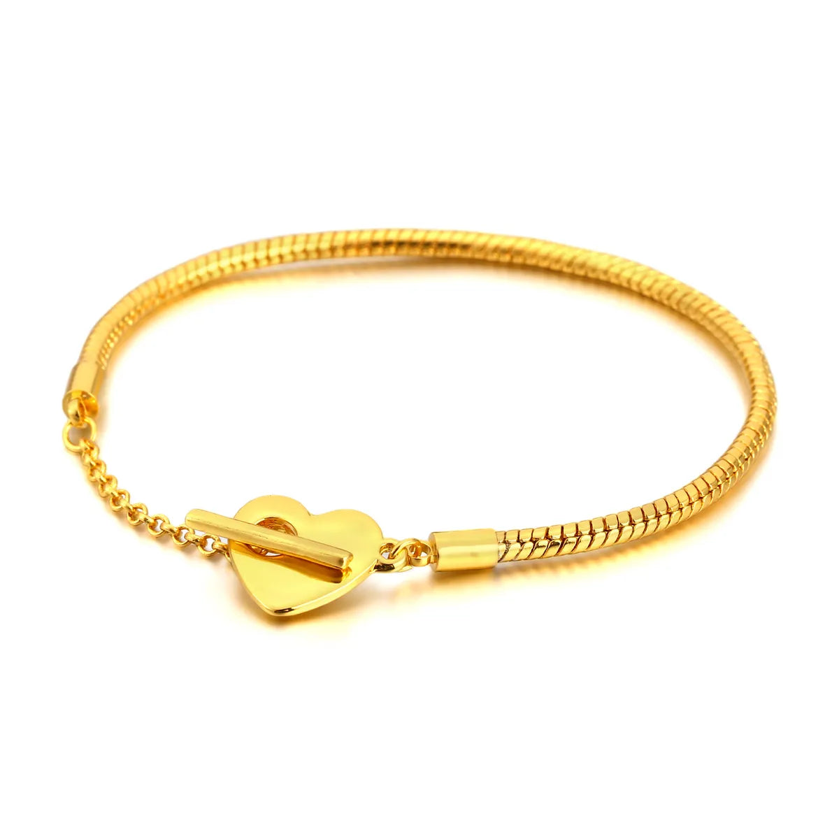 Gold: Love T Buckle