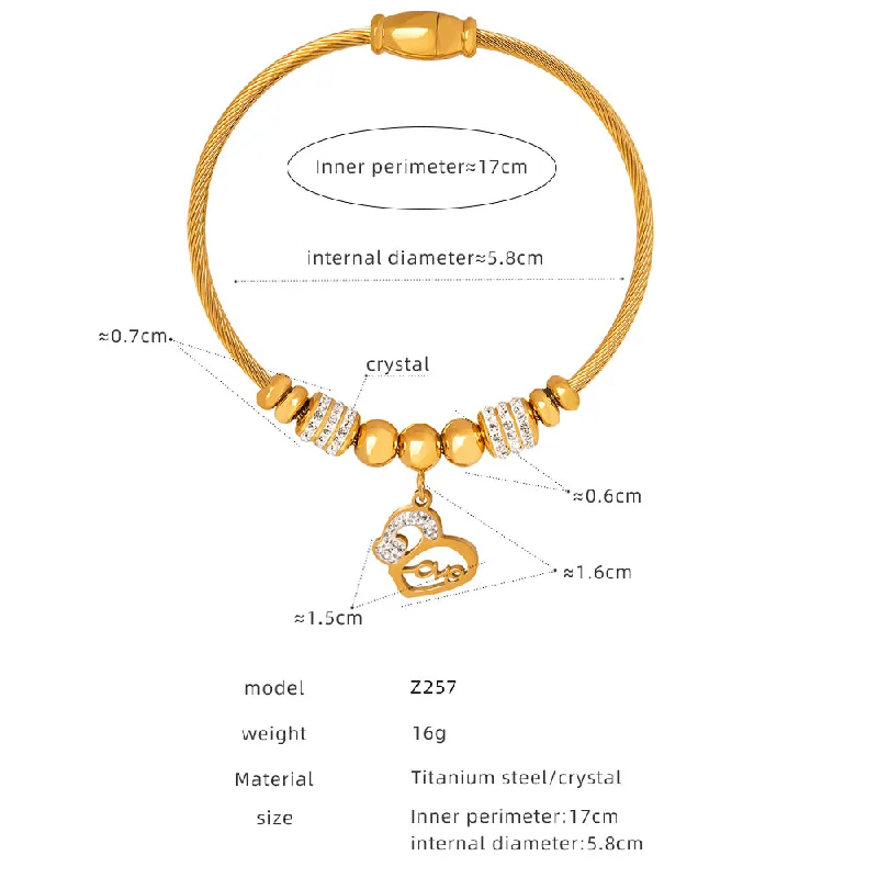 Z257-Gold Bracelet