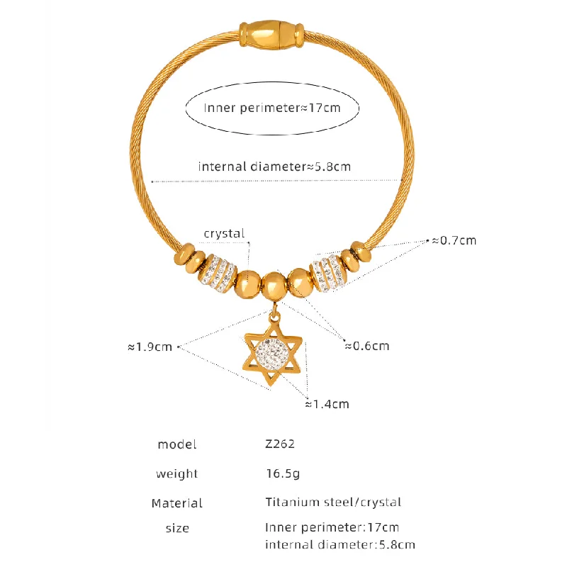 Z262-Gold Bracelet