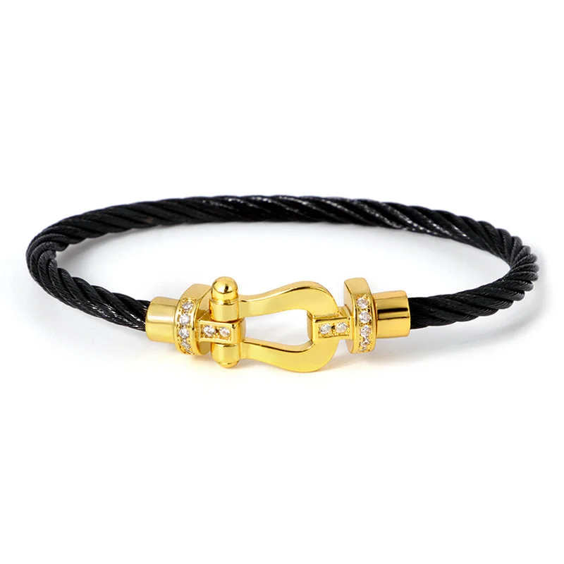 Women's Black Gold Head