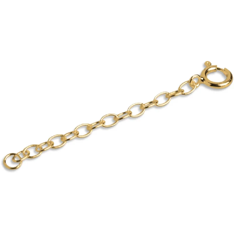 women's simple bangles-Extender Chain, Anchor