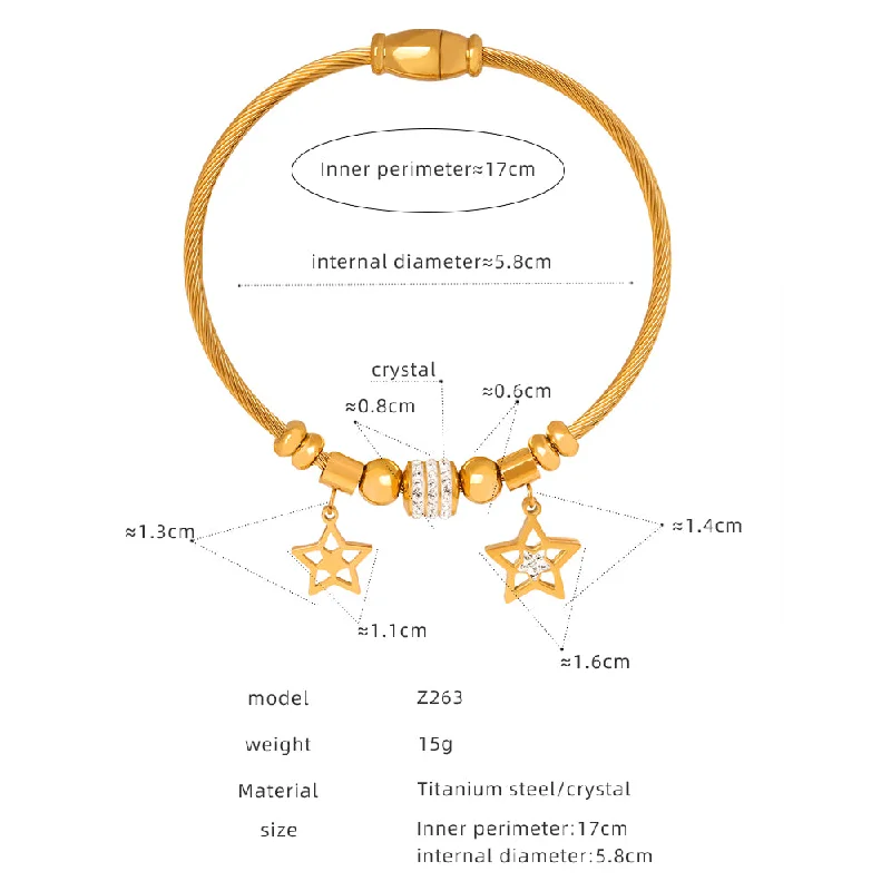 Z263-Gold Bracelet