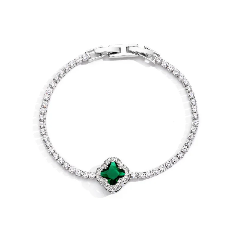 Green Zirconium Clover-Yx906 Silver