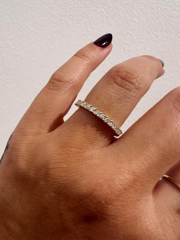 women's custom-designed engagement rings-MARQUISE POEM BAND // WEDDING BAND