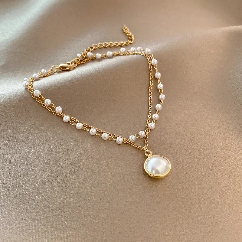 Pearl Bracelet-S128 Gold